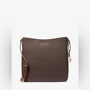 Michael Kors Jet Set Travel Large Logo Messenger Bag